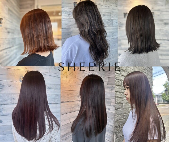 SHEERIE 髪質改善/カラー/白髪染め | 新発田のヘアサロン