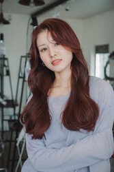 弱酸性カラー・弱酸性縮毛矯正で髪質改善hair lounge an rio | 那覇のヘアサロン