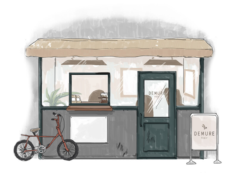 DEMURE | 梅田のヘアサロン