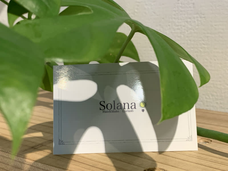 Solana Hair&Eyelash | たまプラーザのヘアサロン