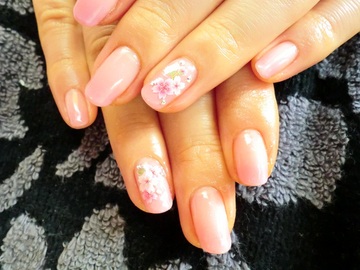 パワーストーンネイル 三日月 | 錦糸町のネイルサロン