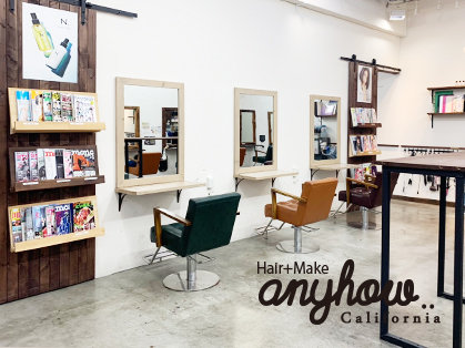 Hair & Make anyhow　川口駅東口 | 川口のヘアサロン