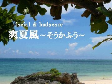 ｆａｃｉａｌ＆ｂｏｄｙｃａｒｅ　爽夏風 | 長野のリラクゼーション