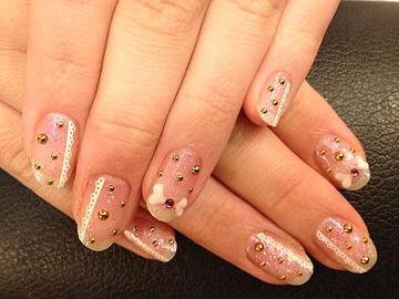 HairGardenStrawberryFieldsWhiteDoor | 与野のネイルサロン