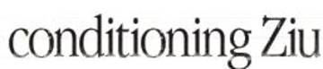Conditioning Ziu | 鹿屋のリラクゼーション
