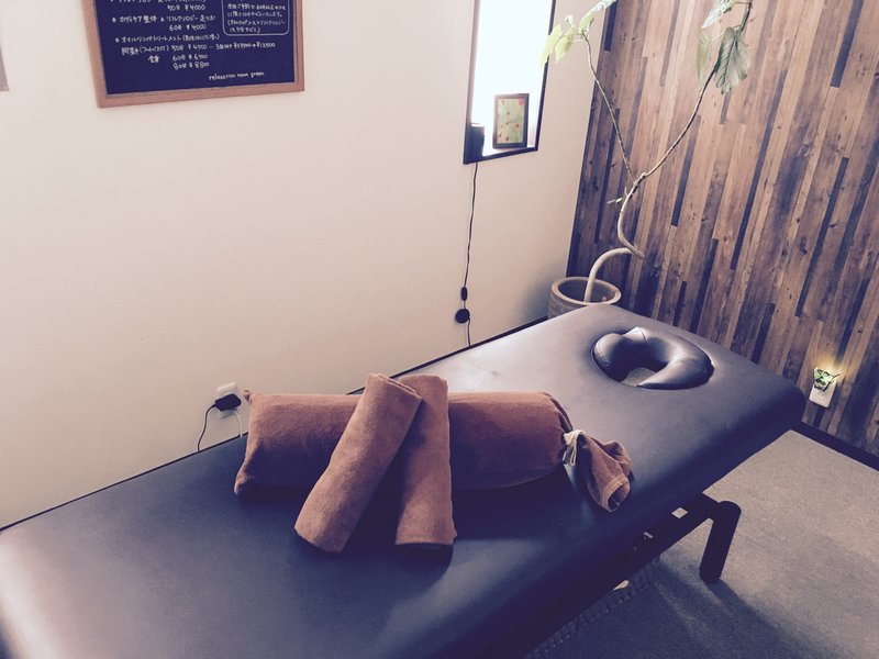 relaxation room green | 射水のリラクゼーション