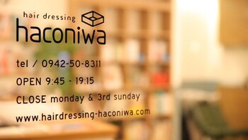 hairdressing haconiwa.