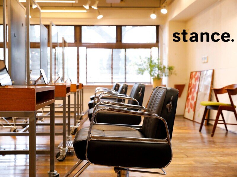 stance. | 恵比寿のヘアサロン