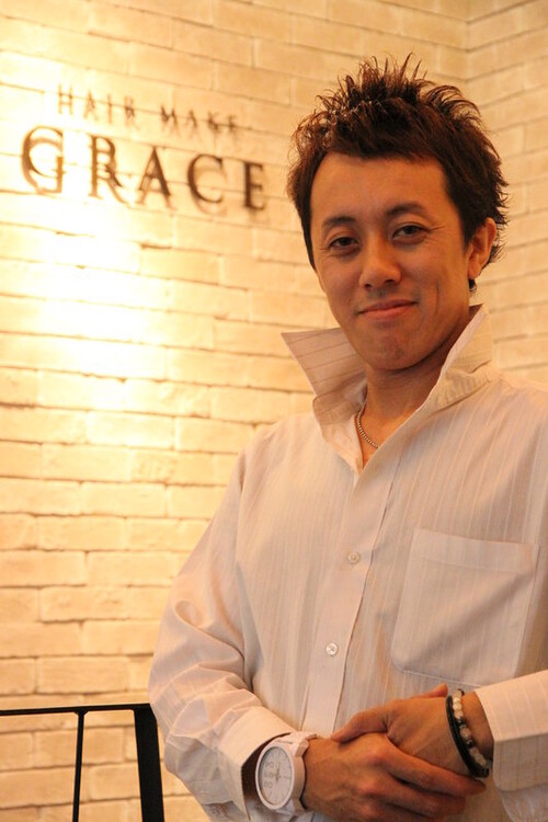 矢野　裕和 | HAIR MAKE GRACE VIVIの取締役・スタイリスト