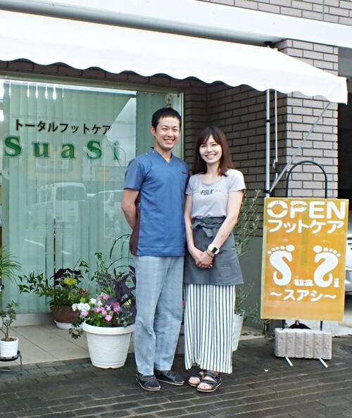 MASAMI | フットケア専門店　SuaSi～すあし～の受付・アシスタント