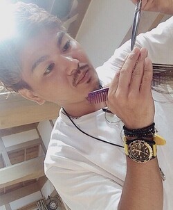比嘉　大輔 | hairmakeALBAのオーナー　トップスタイリスト