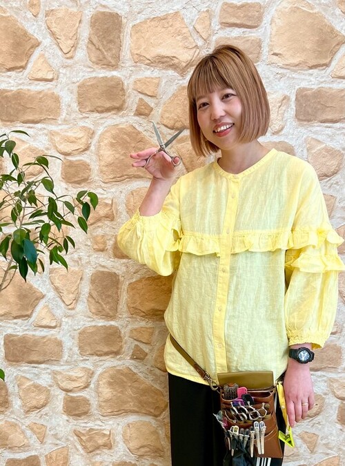 加藤琴那 | ヘアリゾートハピネス／ほなみ町の副店長・トップスタイリスト