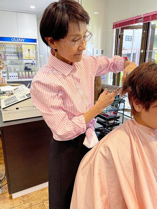 中村洋子 | 後藤美容室のスタイリスト　着付け師