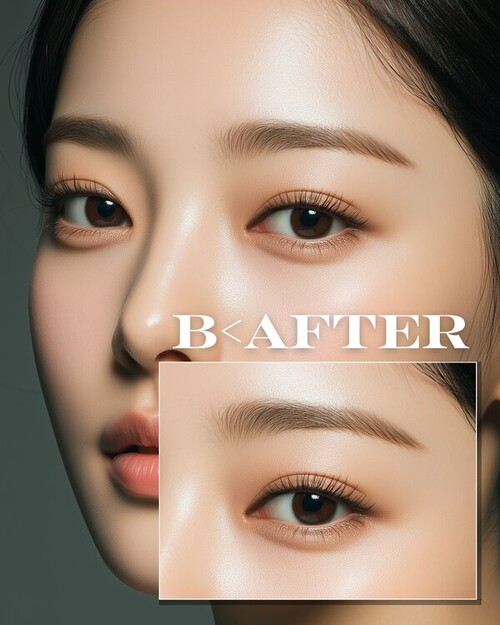 【No2】韓国まつげ | B<AFTER SALON 恵比寿本店【まつげパーマ/パリジェンヌ】のふんわり自然な上向きカール