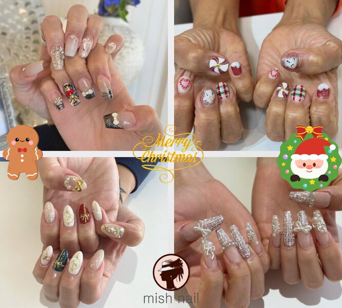 [アイキャッチ]🎄12月のクリスマスネイル🎄のご紹介⛄