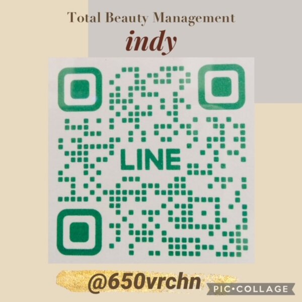 [アイキャッチ]★indy★LINE公式アカウントが出来ました✨