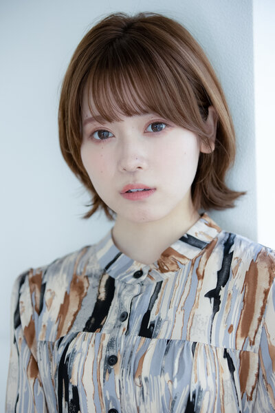 [アイキャッチ]ナチュラルショートボブ × シースルーバング