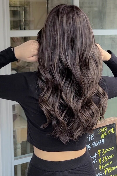 [アイキャッチ]ロング×ダークブラウン×ウェーブ