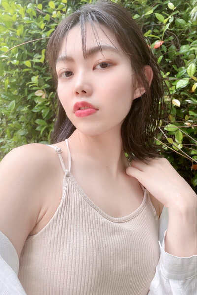 [アイキャッチ]かきあげ前髪 レイヤーカット ボブレイヤー ミディアムレイヤー