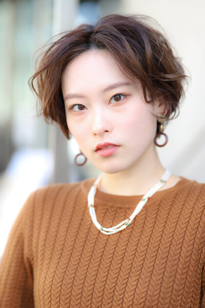 [アイキャッチ]乾かすだけでまとまる ラフな動きのショートヘア