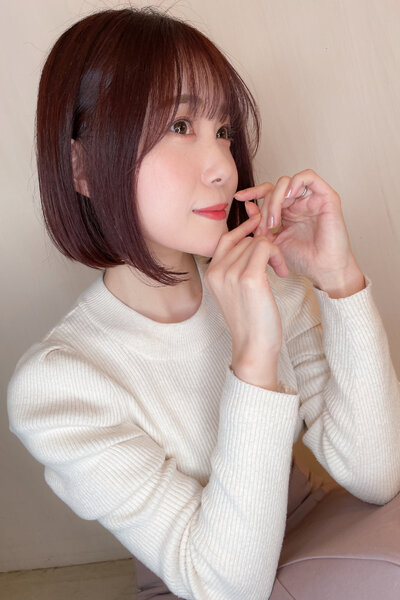 [アイキャッチ]大人可愛い艶カラーの丸み美シルエットボブ