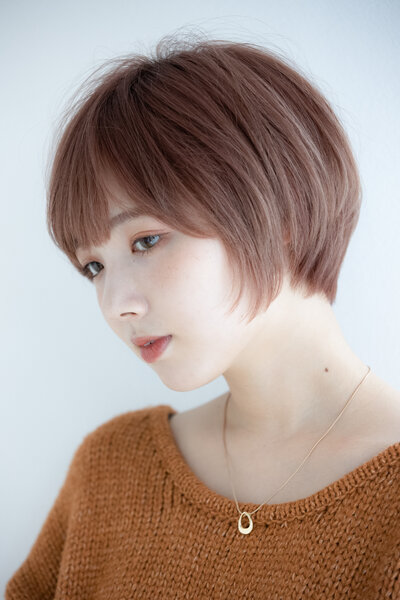 [アイキャッチ]大人可愛い丸みショート×艶感ナチュラルボブ