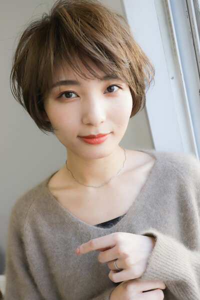 [アイキャッチ]大人可愛い丸みショートボブ