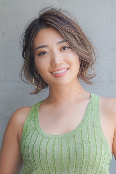 [アイキャッチ]大人カジュアルショート×ハイライト