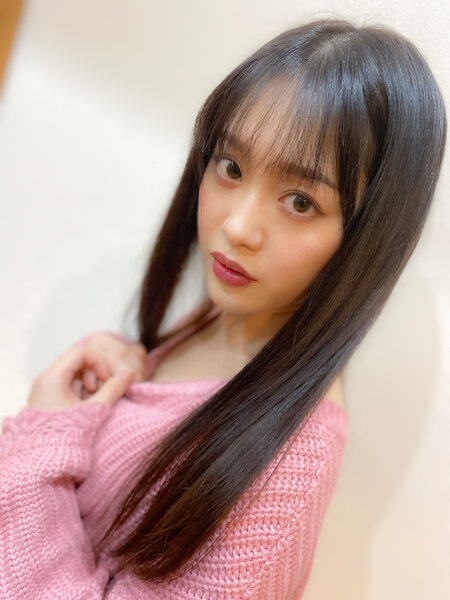 [アイキャッチ]艶ストレートロング×前髪