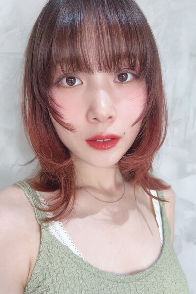 [アイキャッチ]ピンクブラウン×くびれボブで叶える韓国風大人可愛いヘア