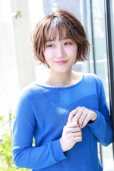 [アイキャッチ]丸みショートボブで叶える大人可愛い柔らかヘア