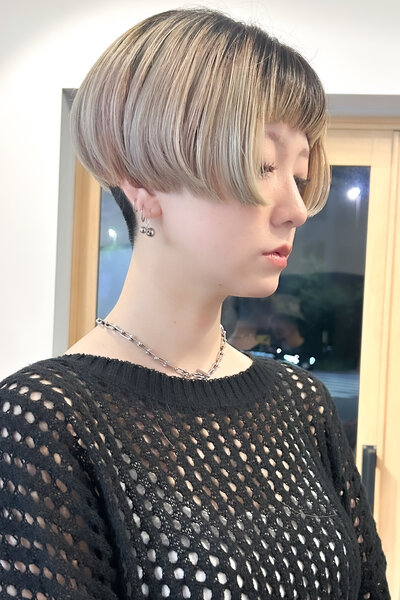 [アイキャッチ]ハイトーンベージュ×ハンサムショートで一気に垢抜ける