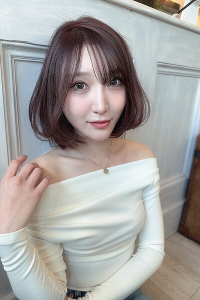 [アイキャッチ]40代50代の大人艶丸みボブ｜顔まわりを柔らかく上品に