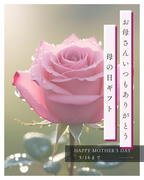 [アイキャッチ]母の日のギフト