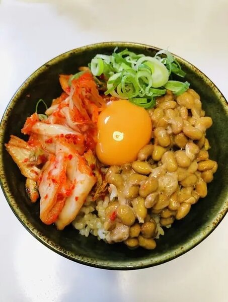 [アイキャッチ]★納豆キムチ卵の栄養バランス★　【矢場町で肩こり・脚のむくみ・姿勢矯正ならウェミアス！　20時以降施術OK】