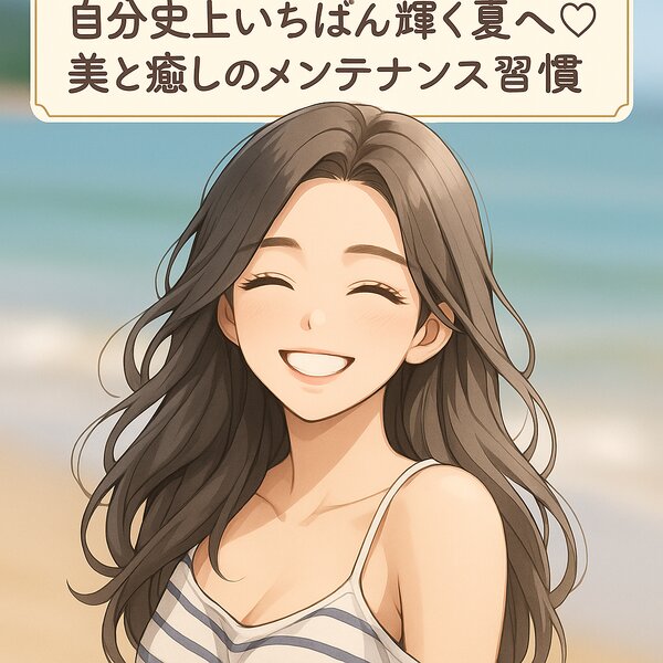 [アイキャッチ]✩.˚ 自分史上いちばん輝く夏へ♡美と癒しのメンテナンス習慣