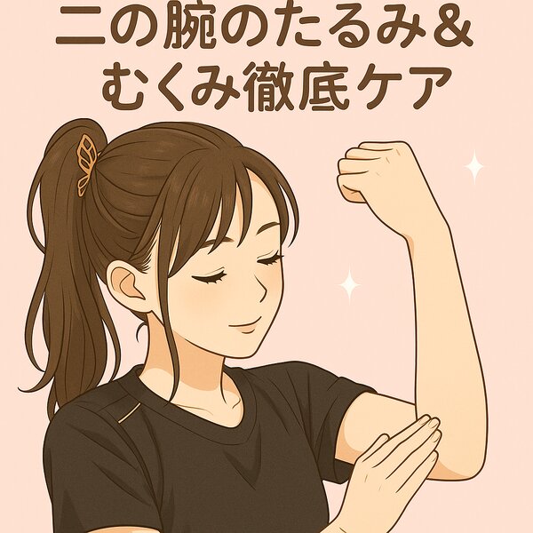 [アイキャッチ]ノースリーブ解禁”の前に♡二の腕のたるみ＆むくみ徹底ケア