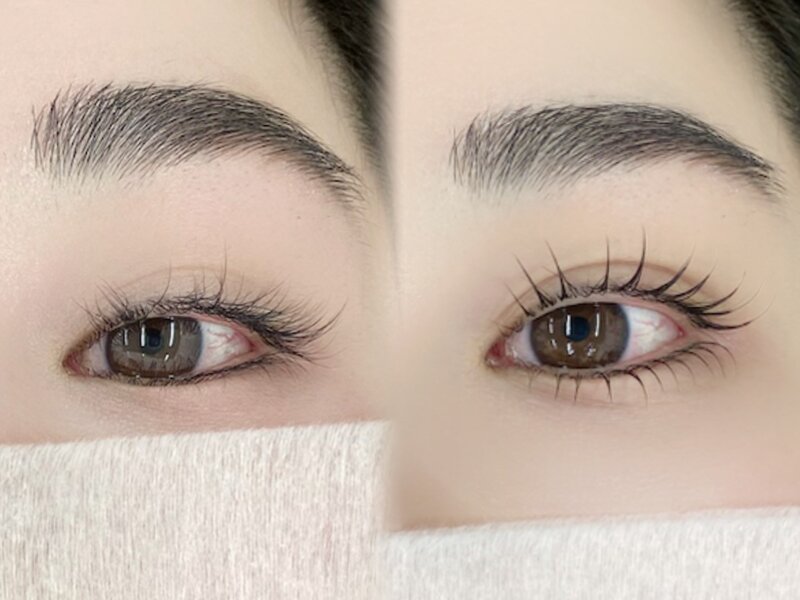 [アイキャッチ]上下まつ毛パーマで、嬉しい小顔効果♪