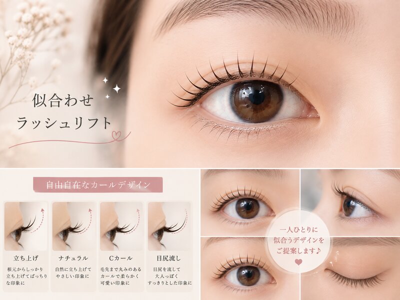 [アイキャッチ]自由自在♪似合わせラッシュリフト