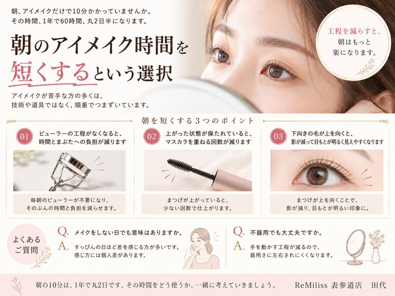 [アイキャッチ]アイメイクが苦手な朝の目もとづくり