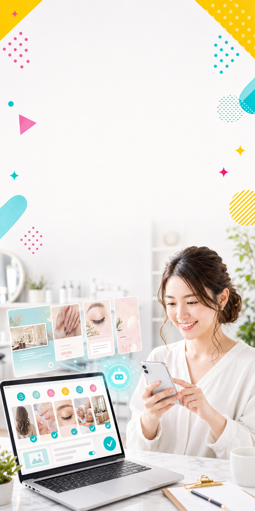 ネット集客を、もっと簡単に。Beauty Park倶楽部