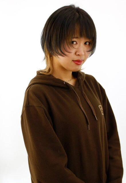 裾カラー×エクステ